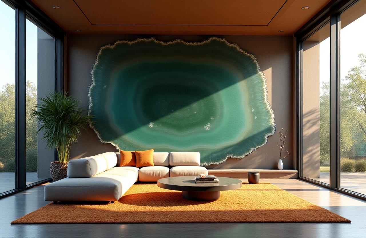 Interior mewah terinspirasi mineral oleh Agate Living